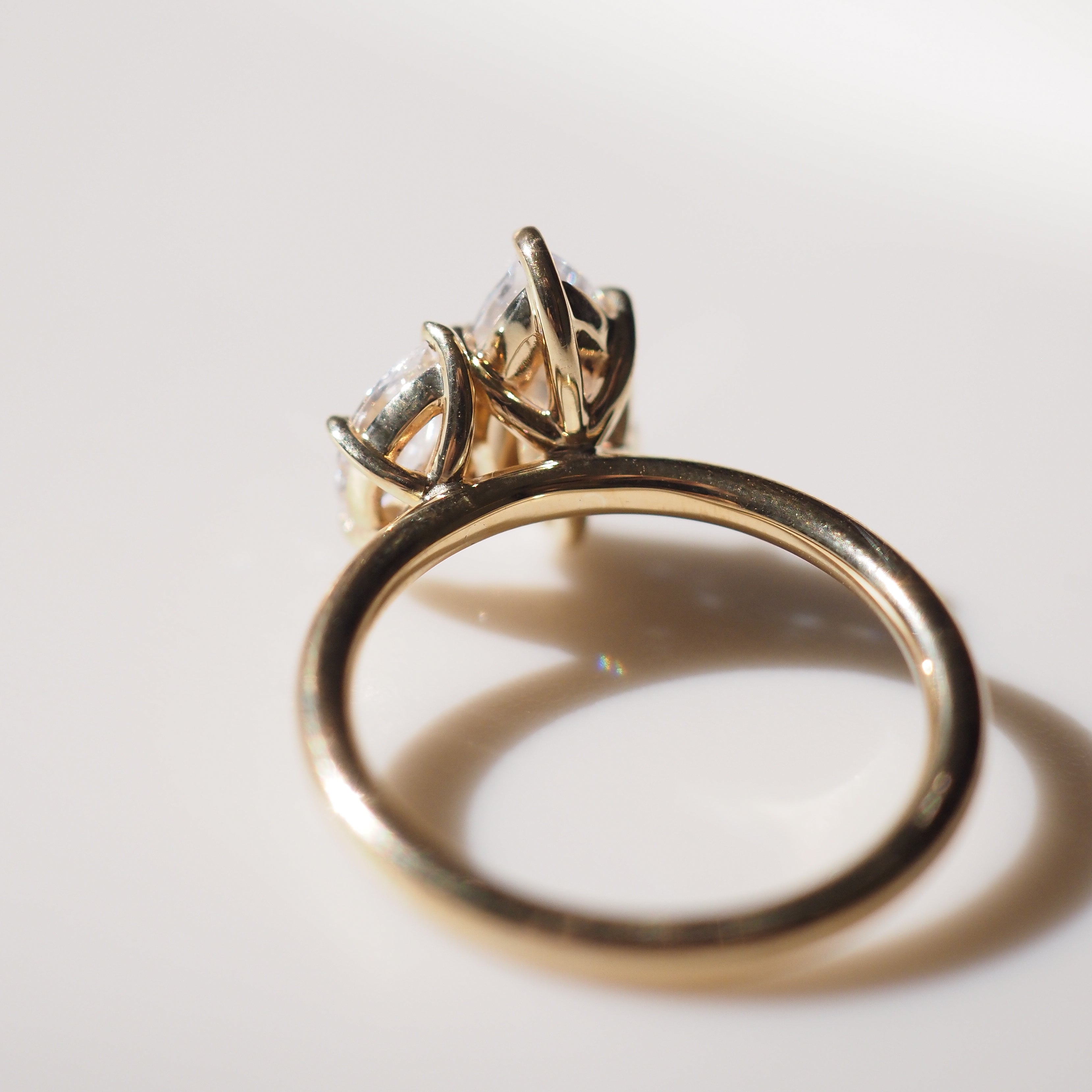Marquise Duet Ring | 1.25ct Cubic Zirconia Proposal Ring