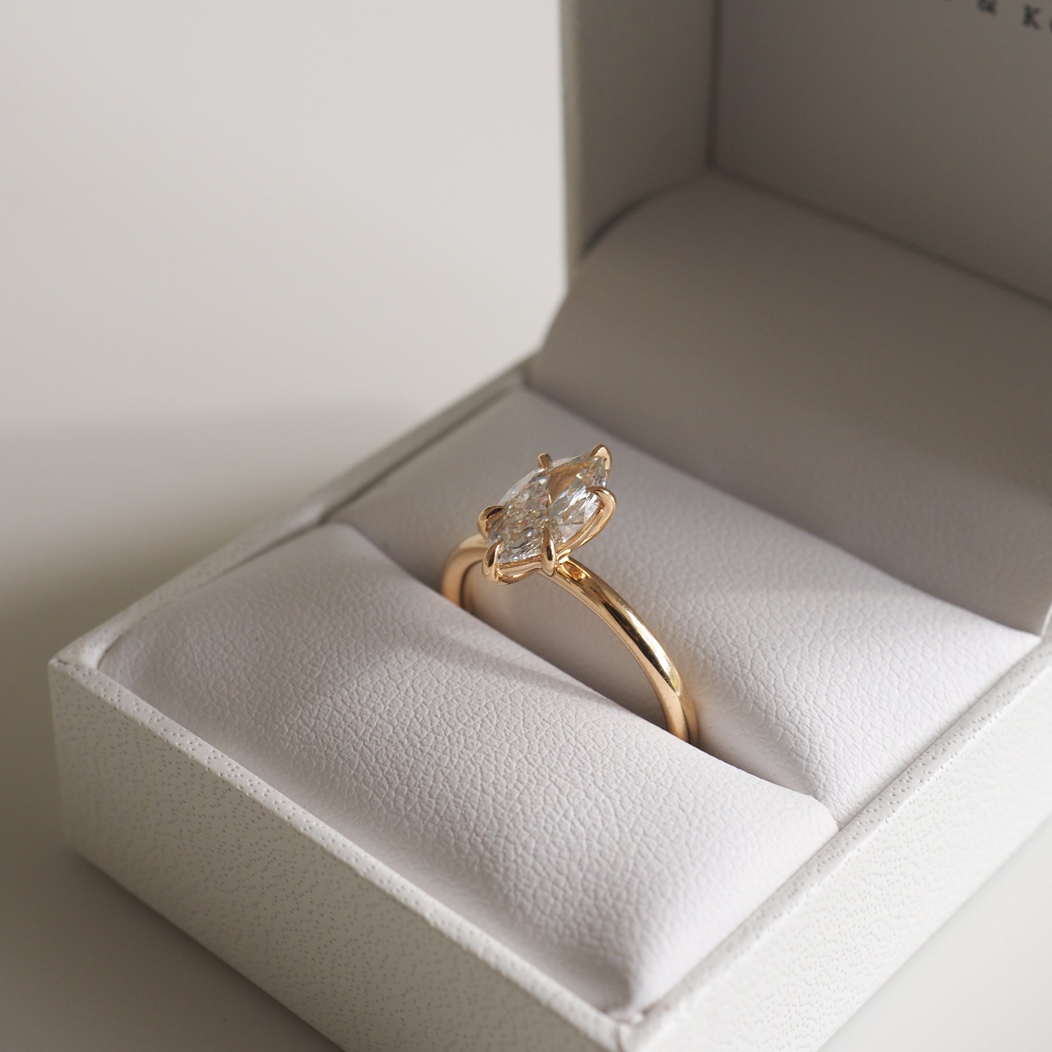 Mia | 1.04ct Marquise Lab-Grown Diamond Engagement Ring