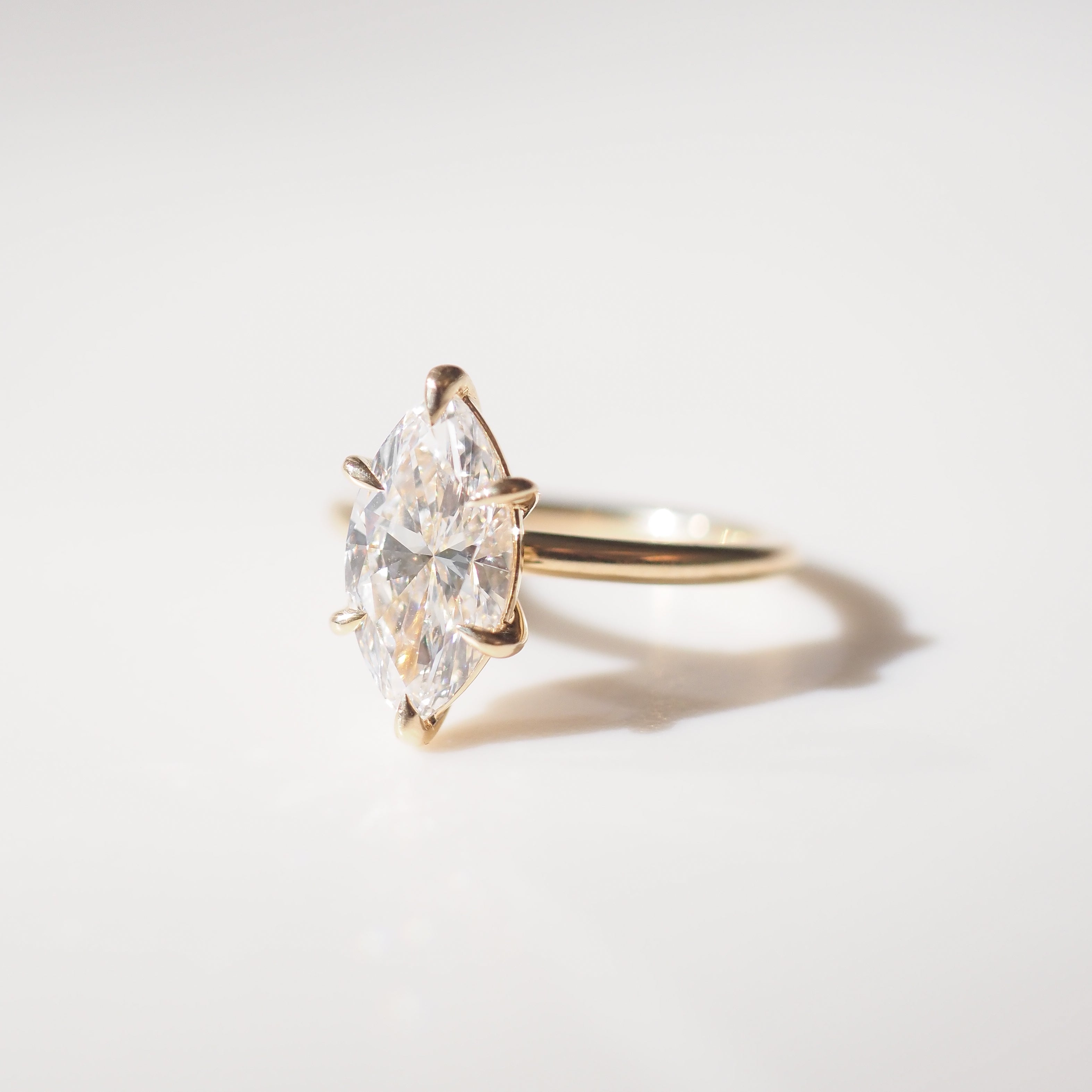 Mia | 2ct Marquise Lab-Grown Diamond Ring
