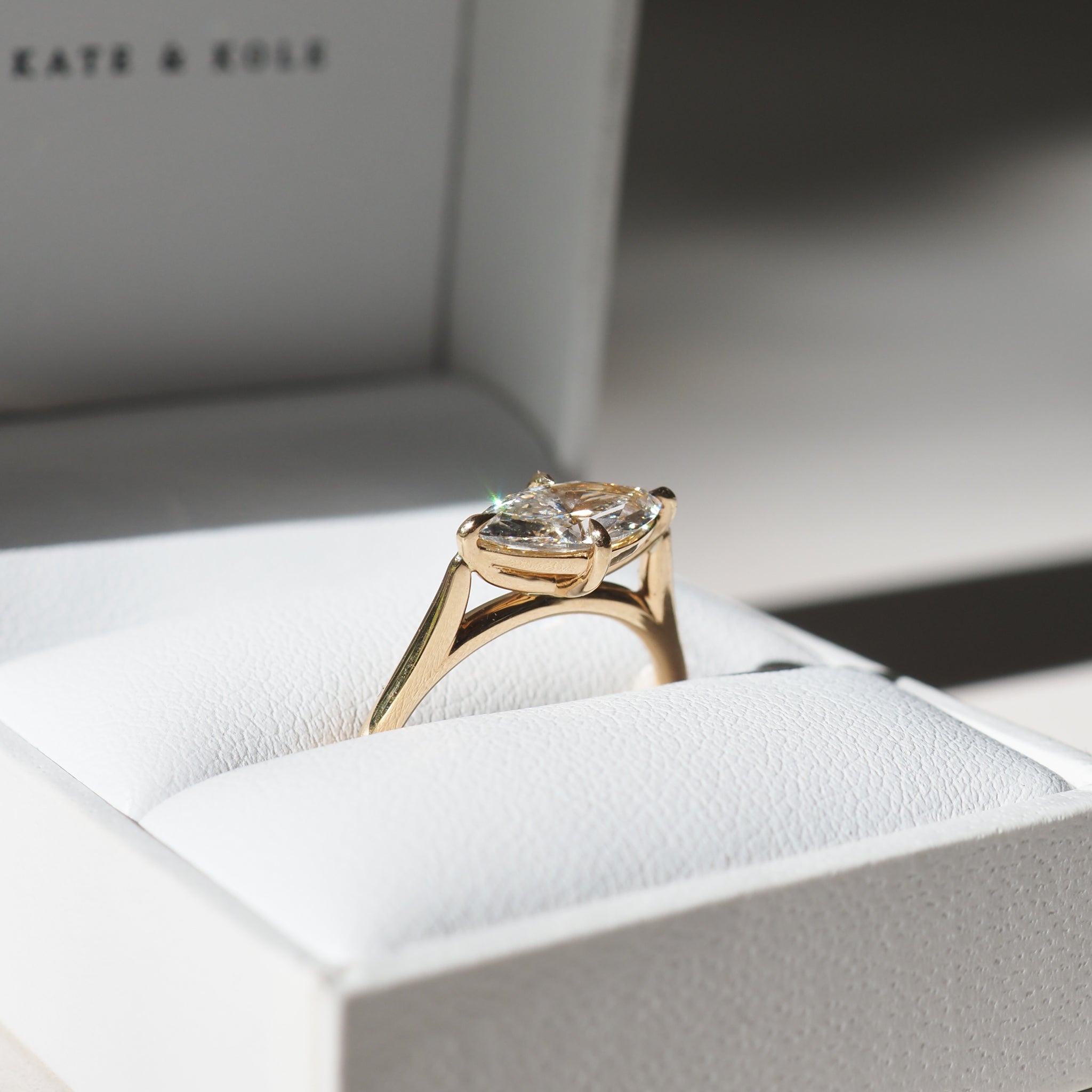 Micah | 1.04ct Marquise Lab-Grown Diamond Engagement Ring