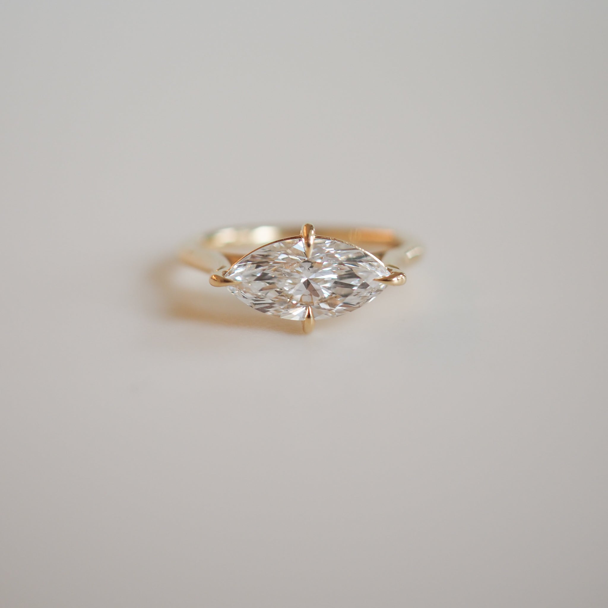 Micah | Marquise Lab-Grown Diamond Engagement Ring