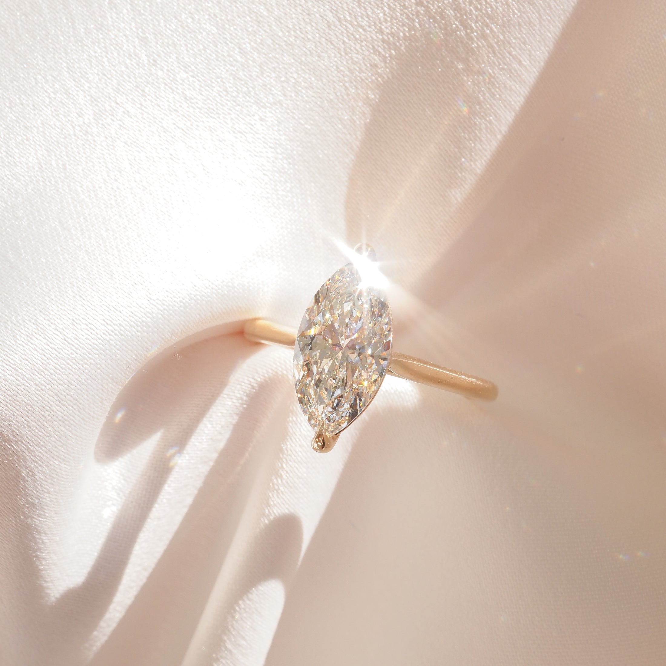 Pre owned marquise diamond ring hotsell