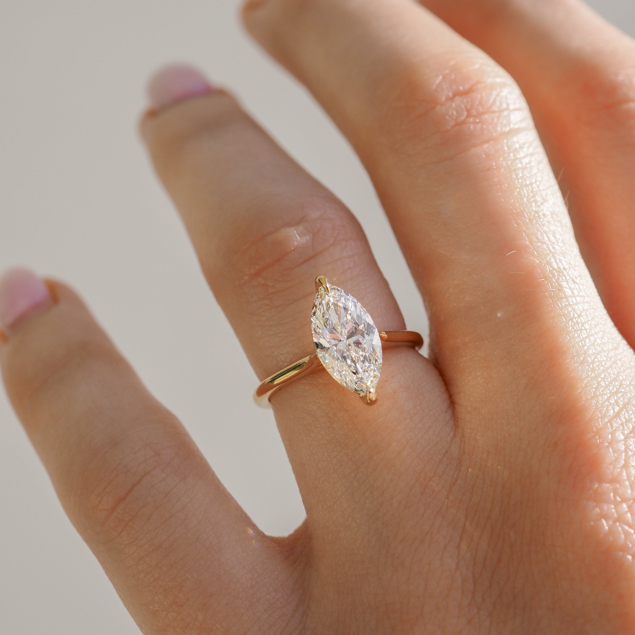 Pre owned marquise diamond ring hotsell