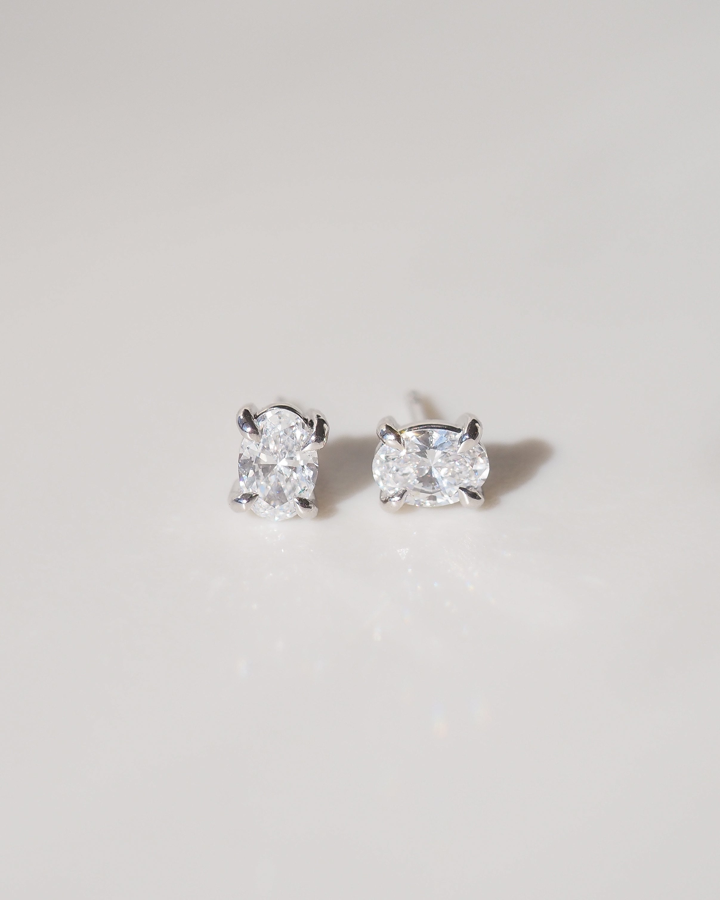 Oval Studs | Archive 0.64ct Earrings