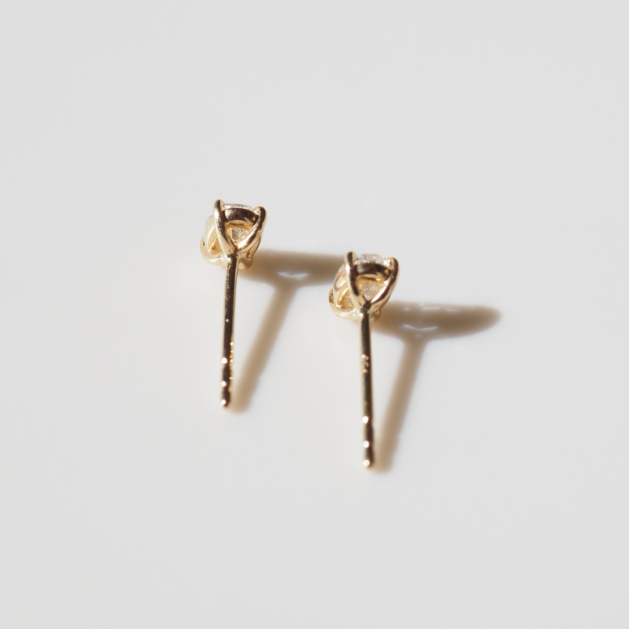 Clara Studs | 1.06ct Round Lab-Grown Diamond Earrings