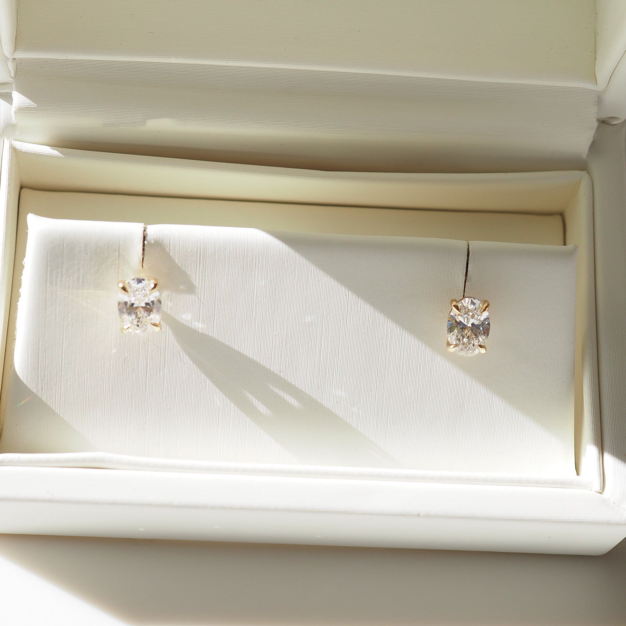 Clara Studs | 1.06ct Round Lab-Grown Diamond Earrings