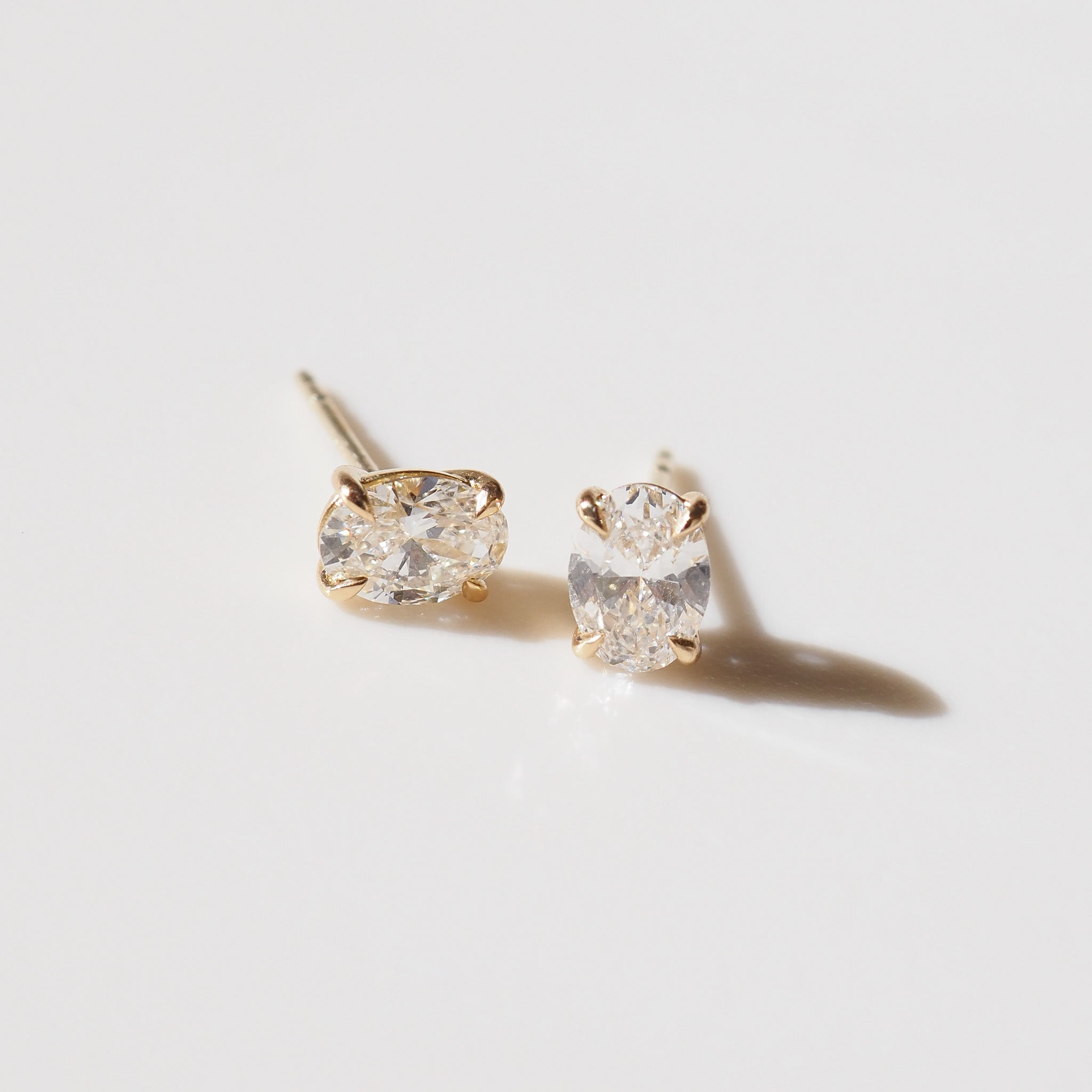 Clara Studs | 1.06ct Round Lab-Grown Diamond Earrings