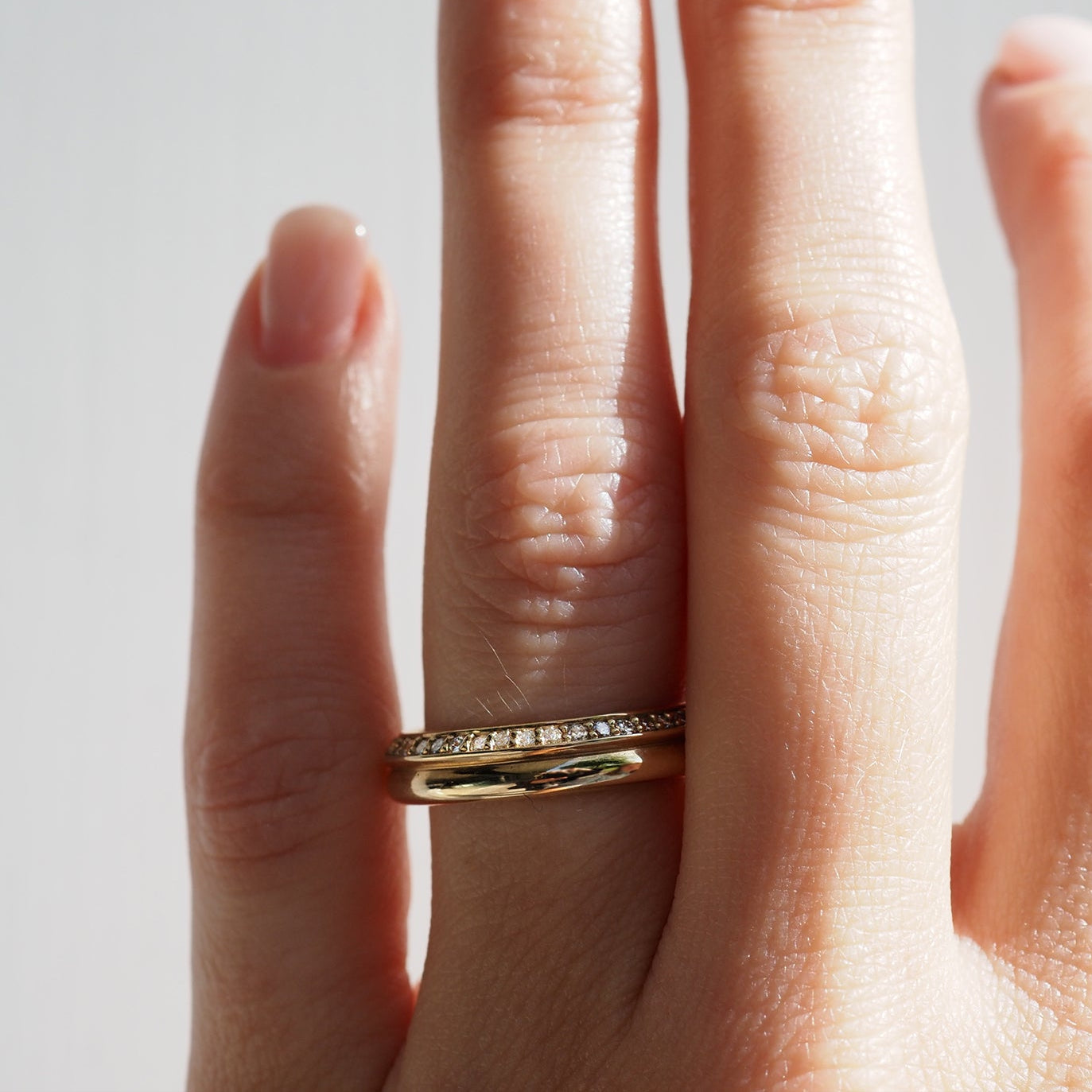 Stella Ring | Archive Round Diamond Wedding Ring