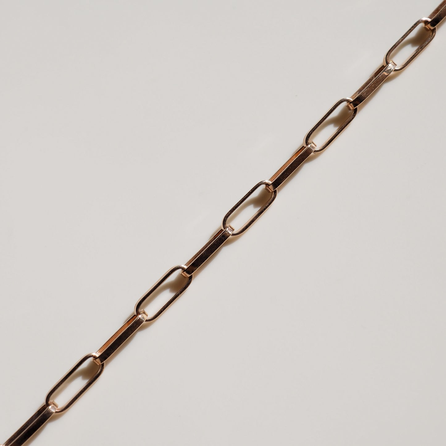 Paper Link Necklace Archive Gold Filled Necklace