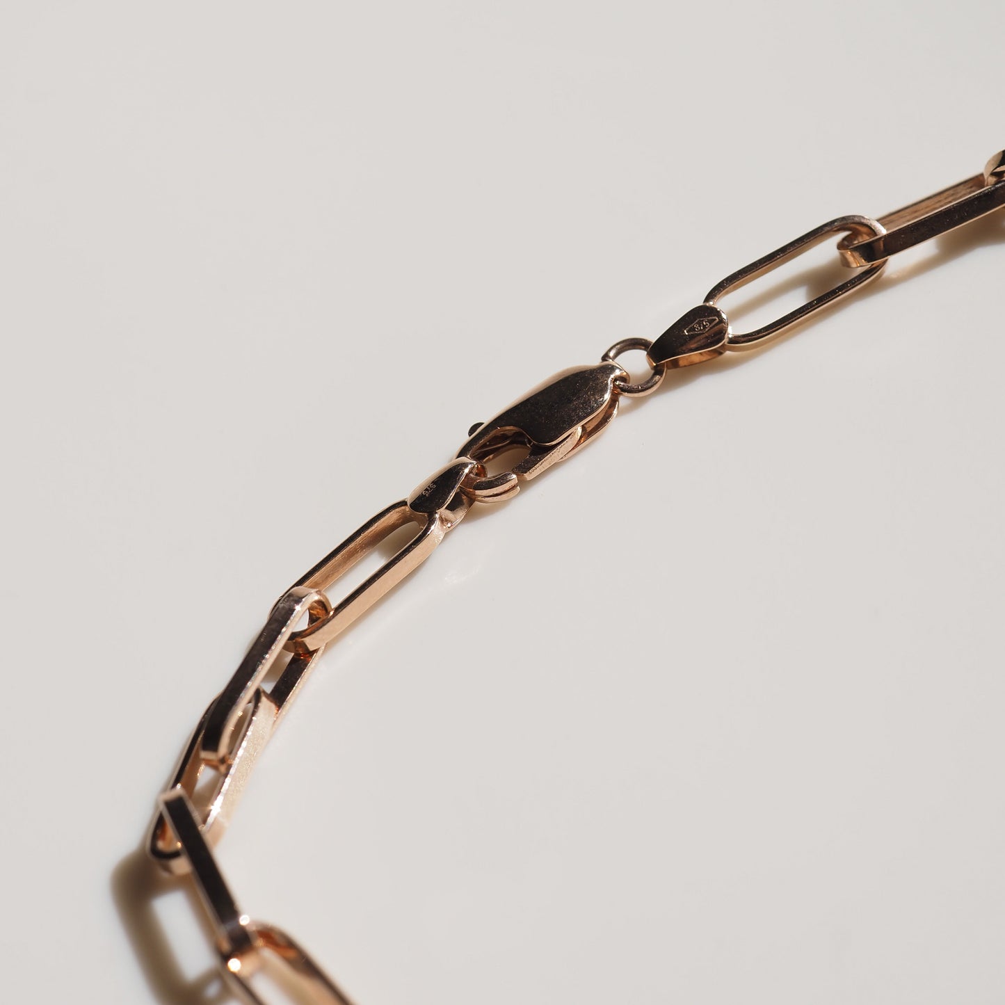 Paper Link Necklace Archive Gold Filled Necklace