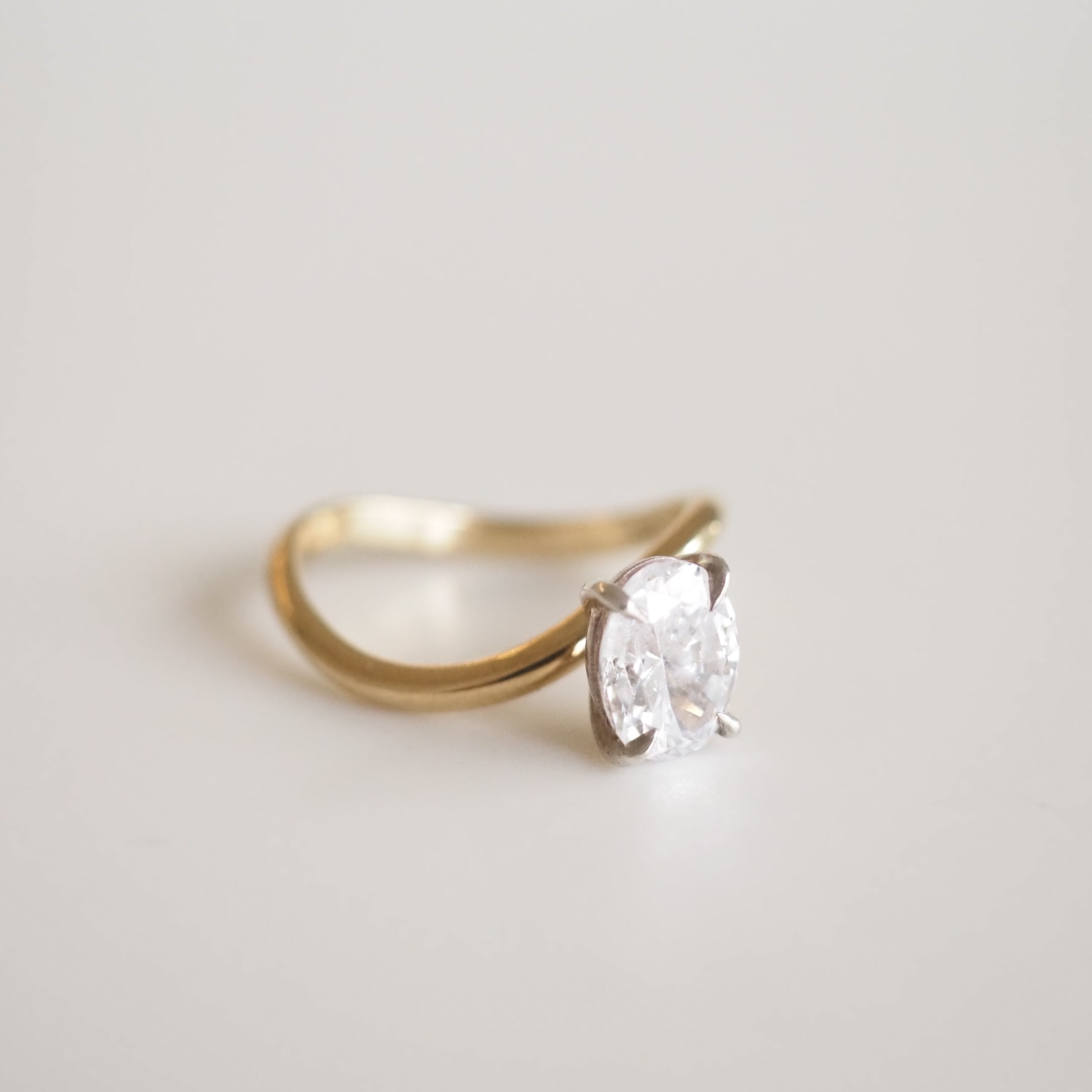 Clara | 1.25ct Cubic Zirconia Awa Ring