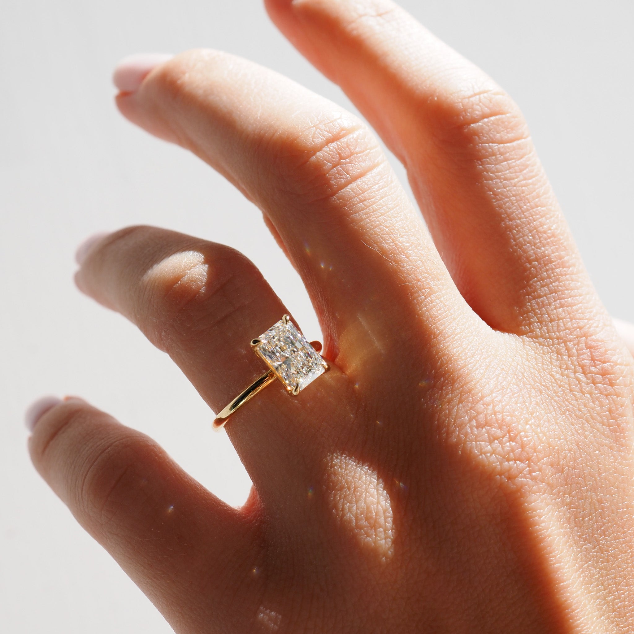 Rhea | 2ct Radiant Lab-Grown Diamond Ring