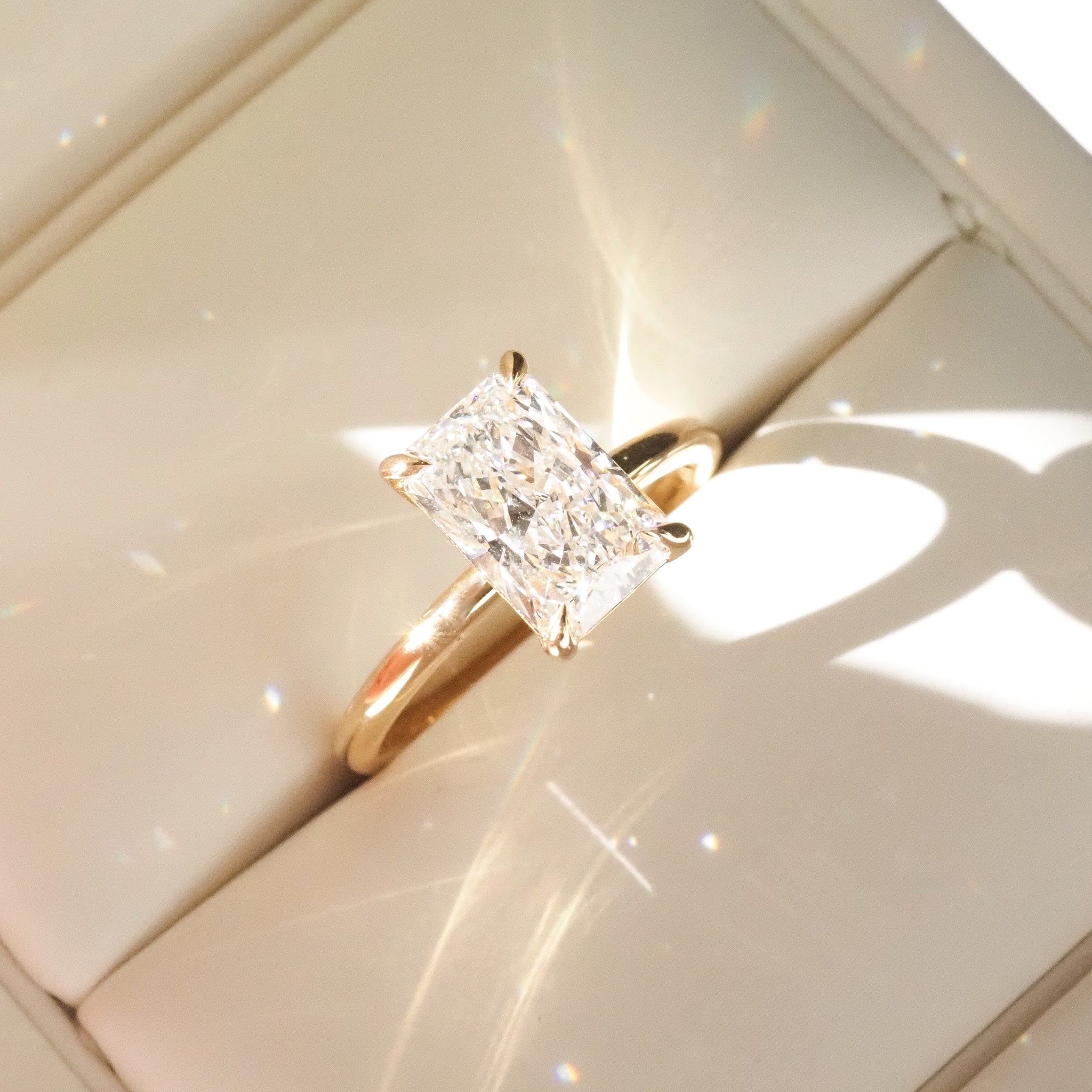 Rhea | 2ct Radiant Lab-Grown Diamond Ring