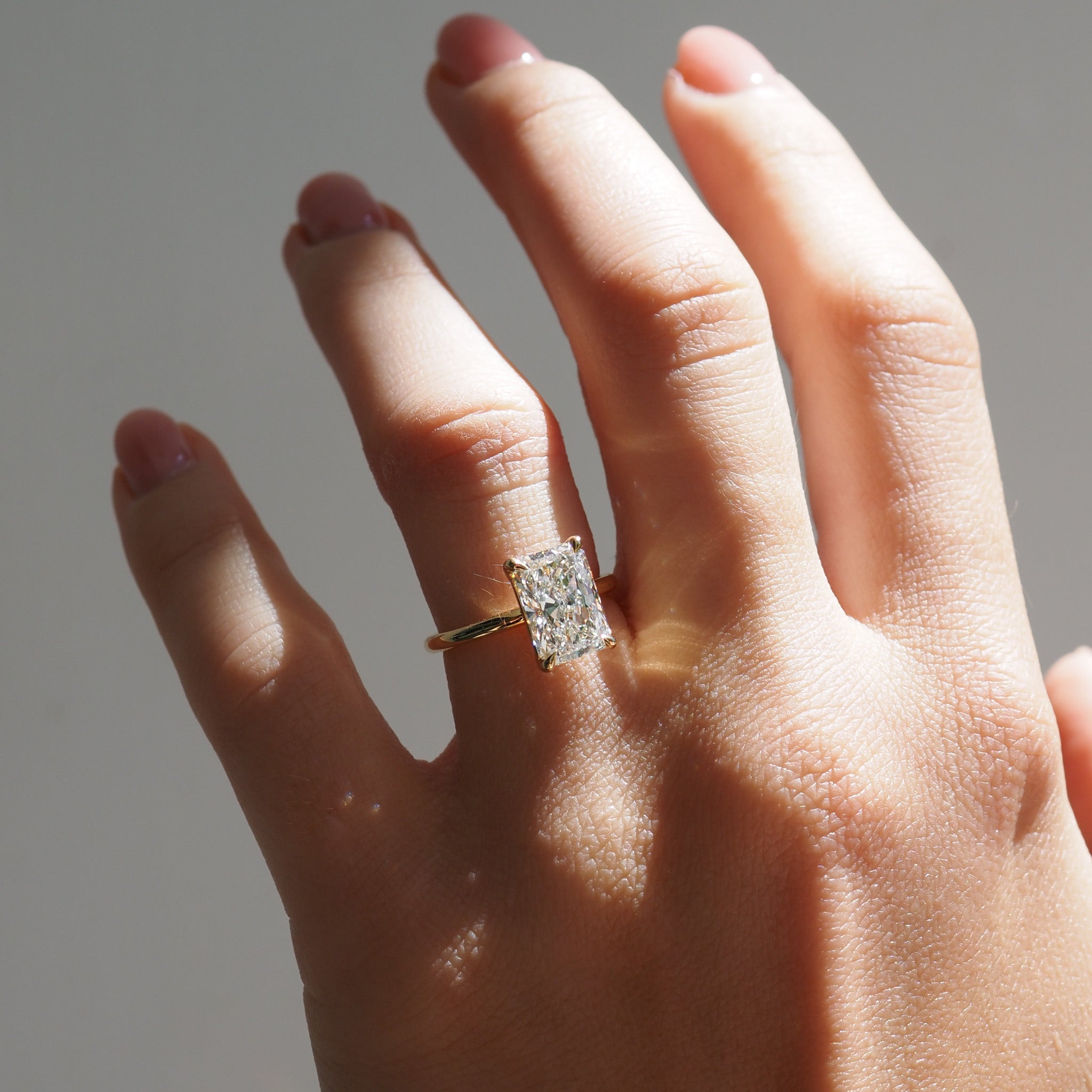Rhea | 3ct Radiant Lab-Grown Diamond Ring