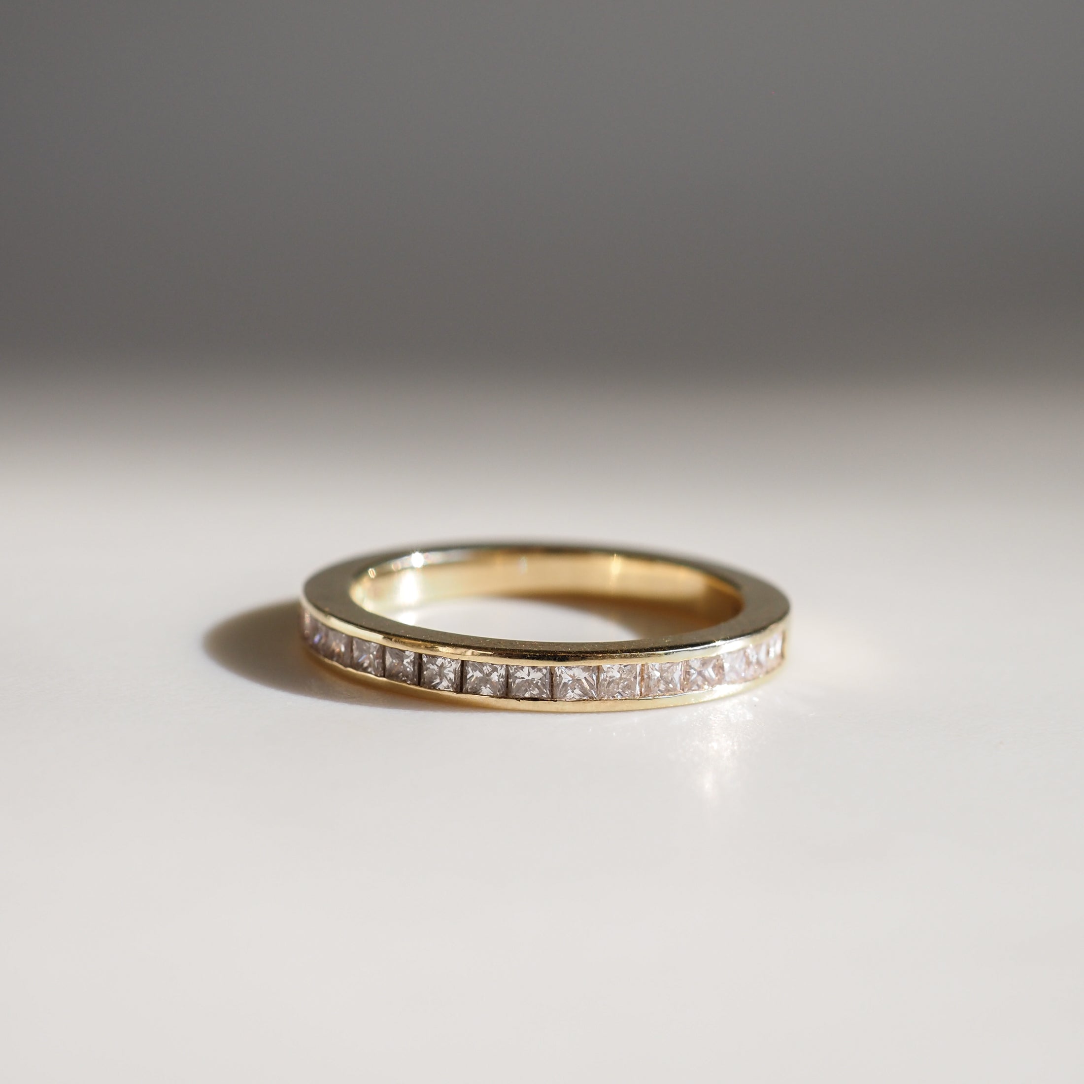 Rian | Archive Channel Set Princess Cut Lab-Grown Diamond Ring