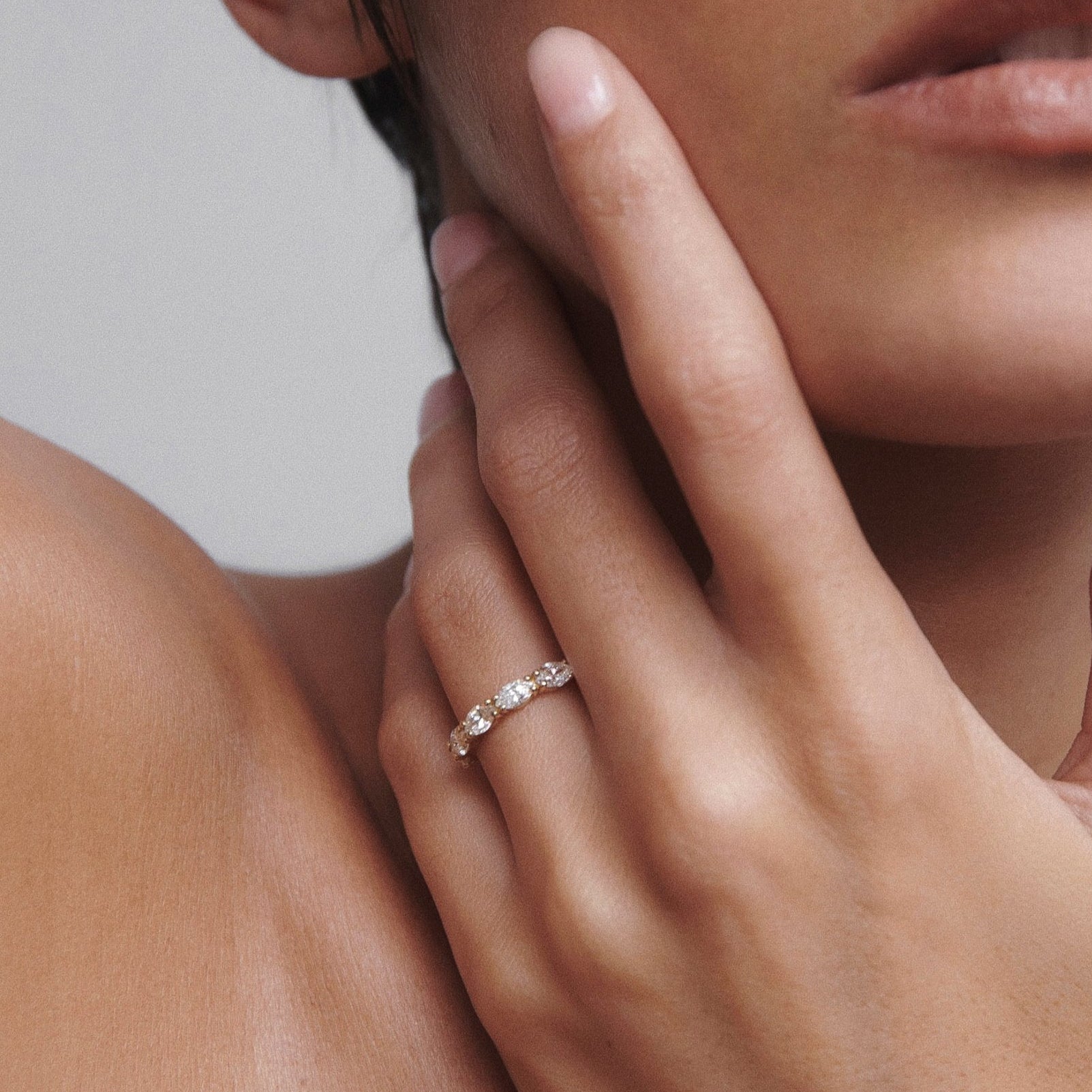 Chloe Ring | Marquise Diamond Ring
