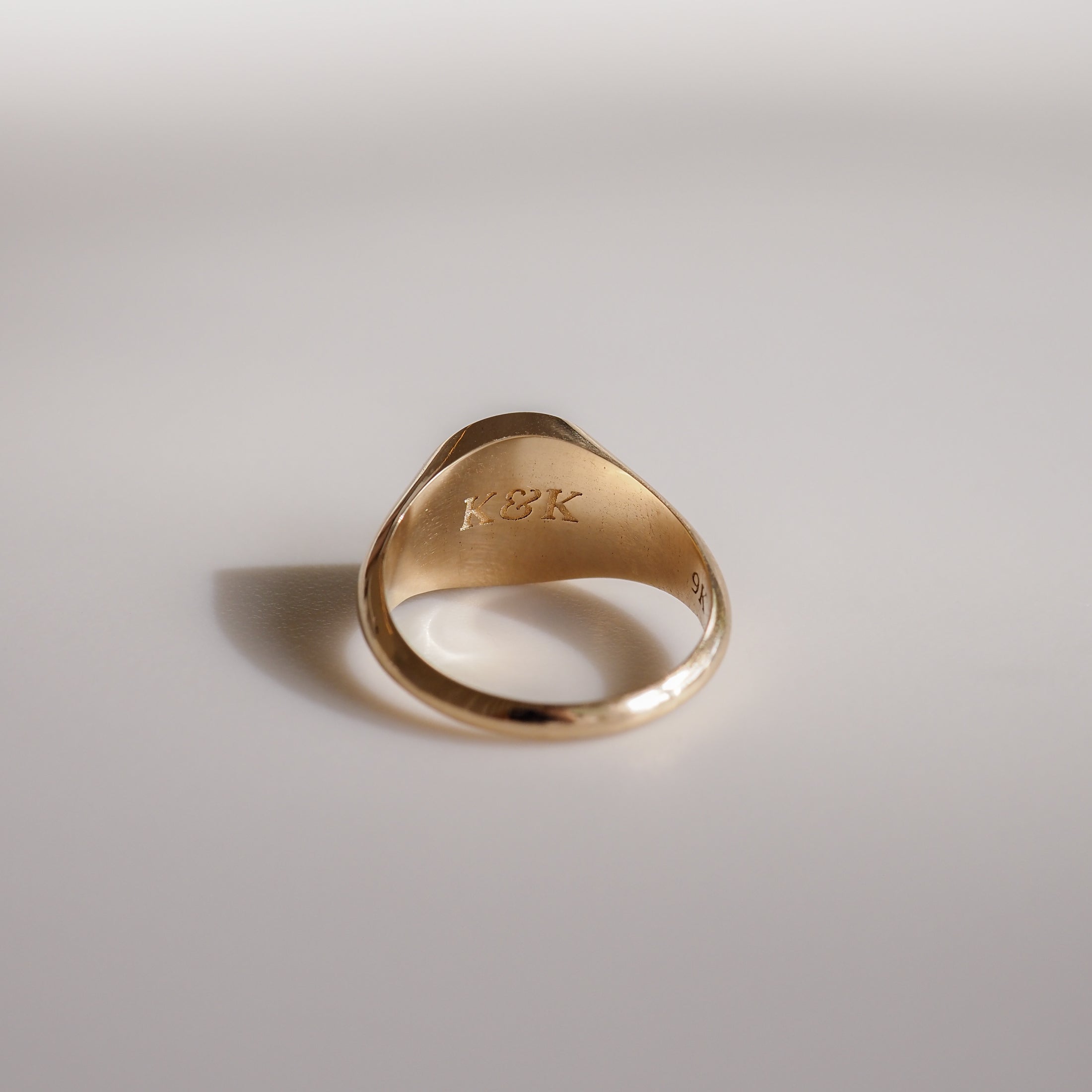 Round Signet Ring | Archive Solid Signet Ring
