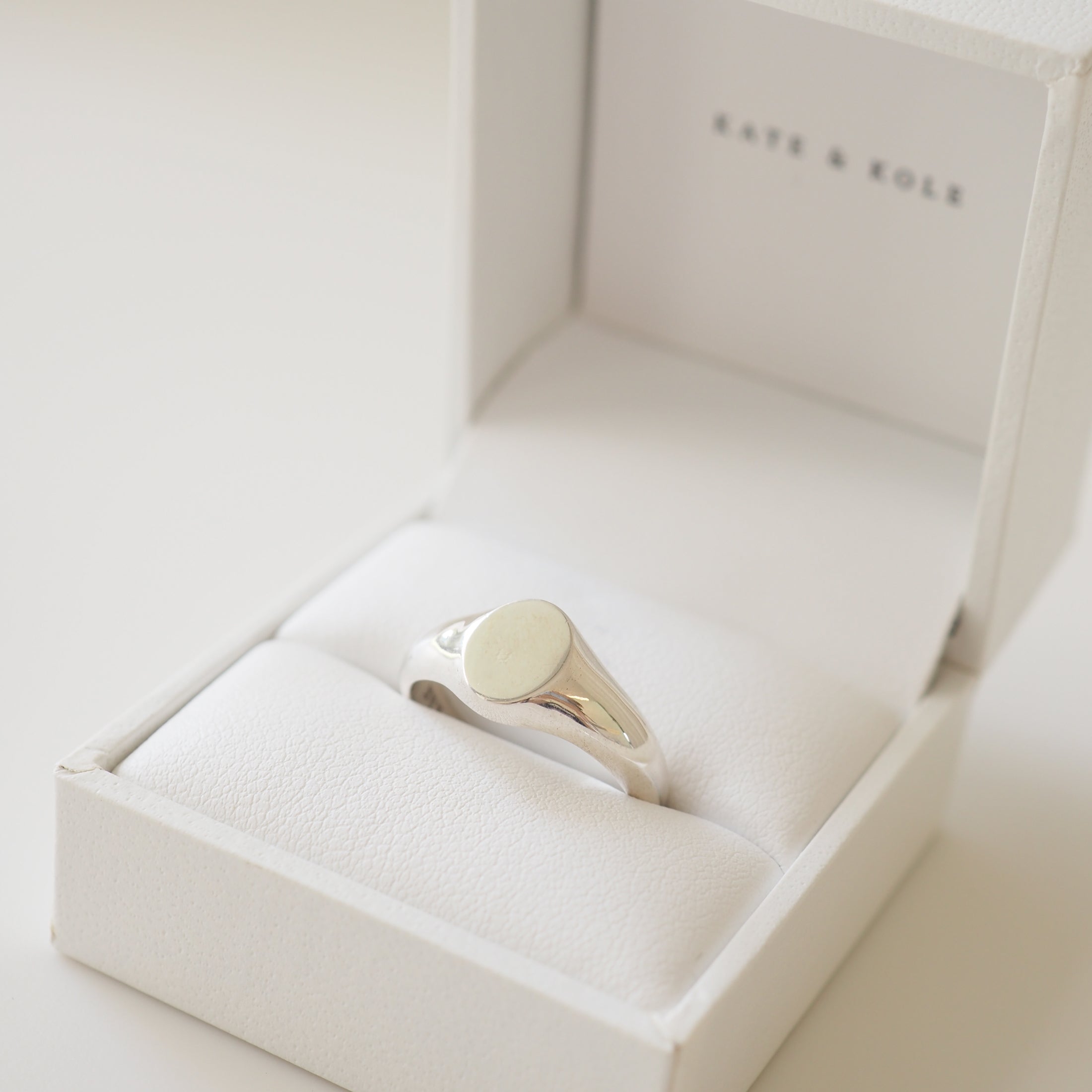 Small Oval Signet | Archive Solid Signet Ring