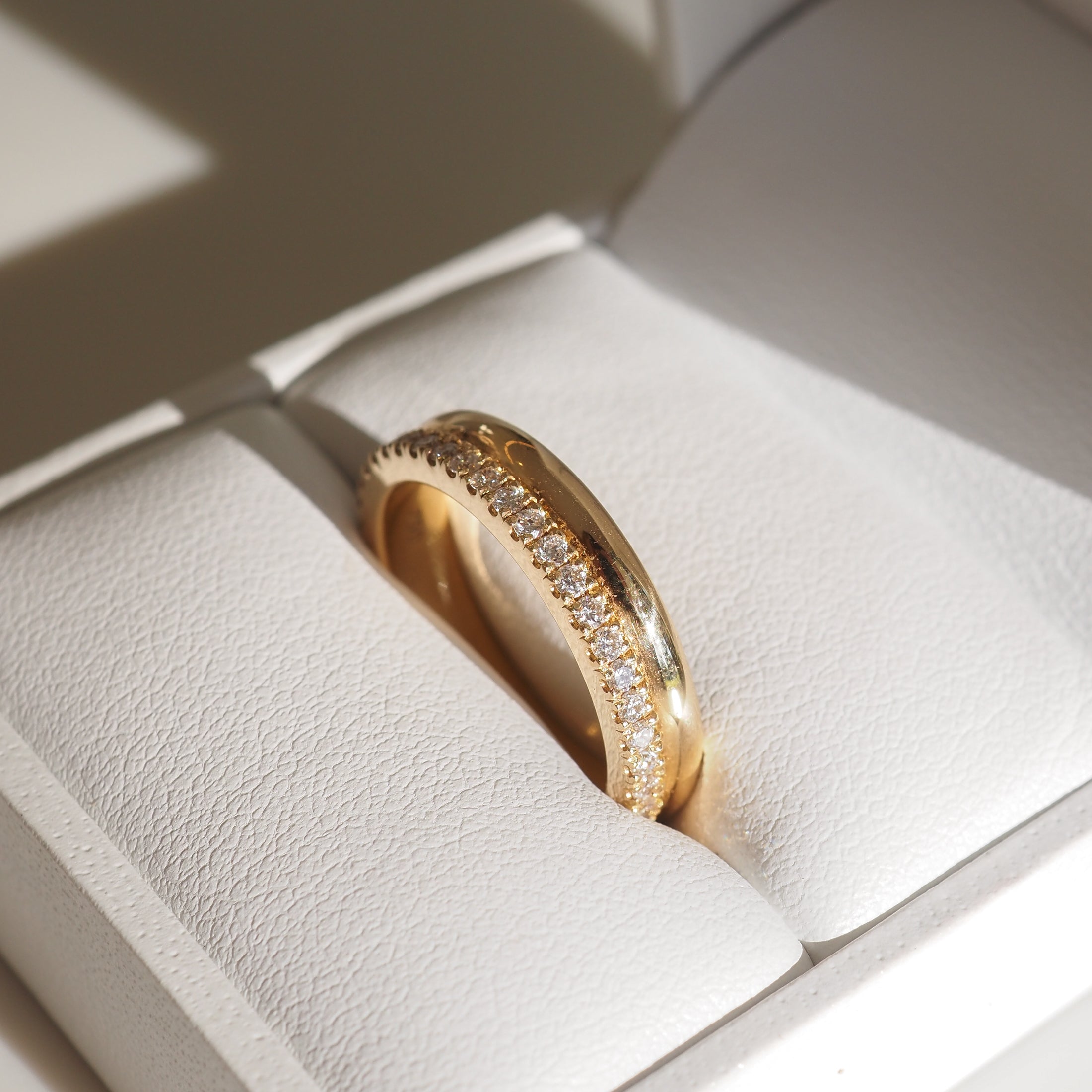 Double Stacked Ring | Archive Pavé Lab-Grown Diamond Ring