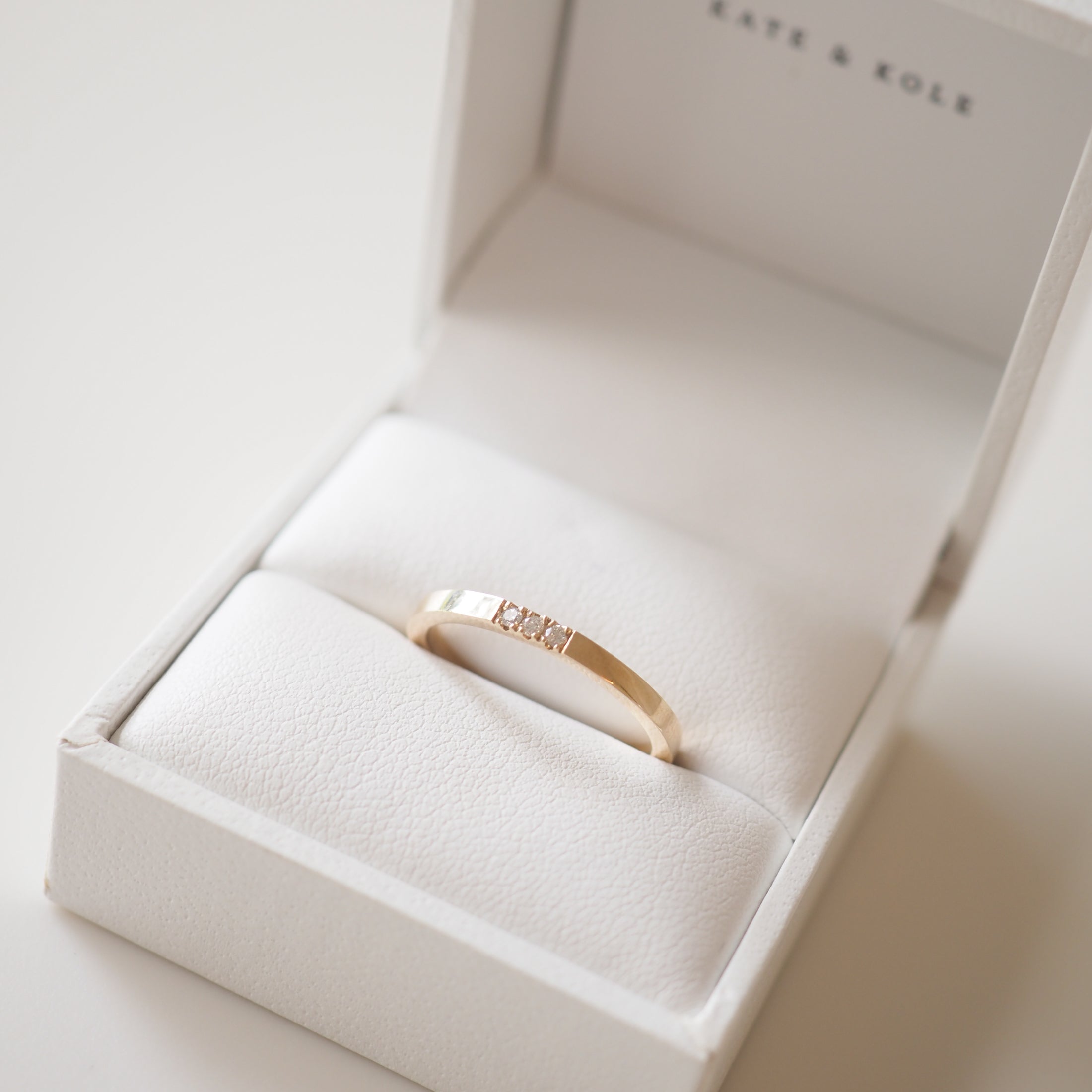 Three-Stone Ring | Archive Lab-Grown Diamond Ring