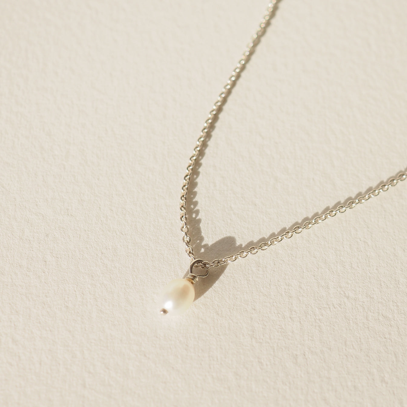 Tiny Pearl Necklace