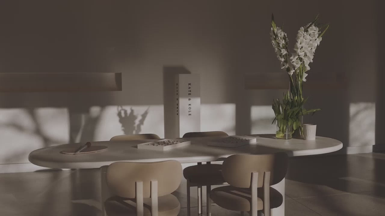 Kate & Kole studio with jewellery displayed and Founders interacting 
