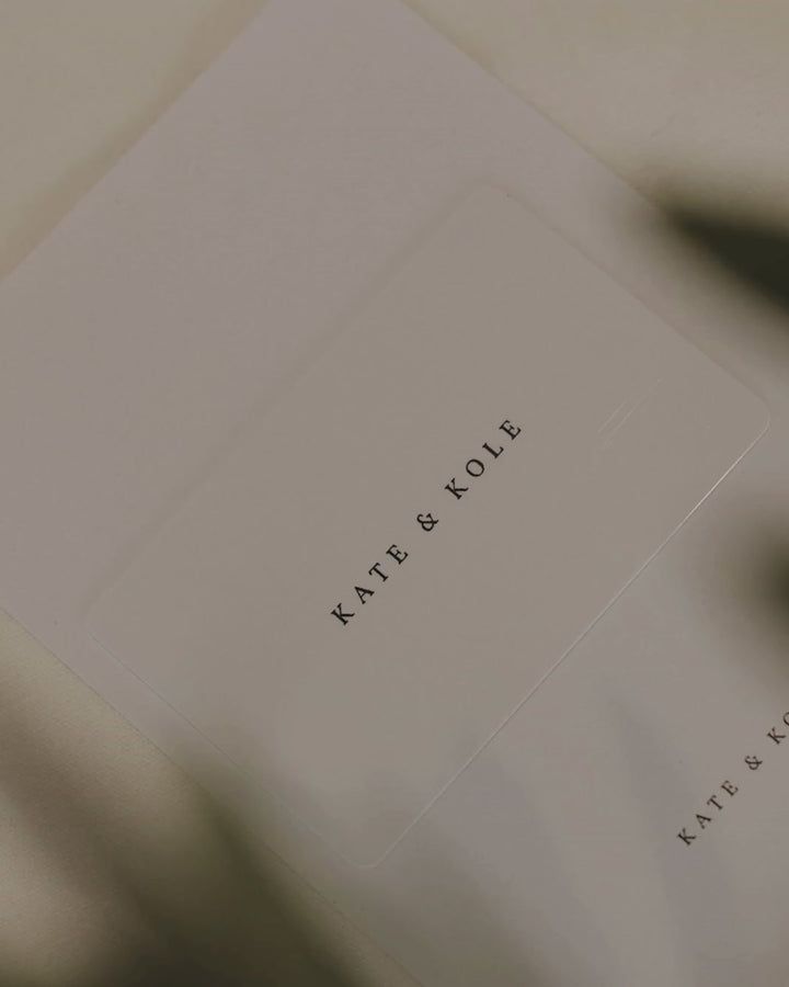 Kate & Kole Gift Cards 