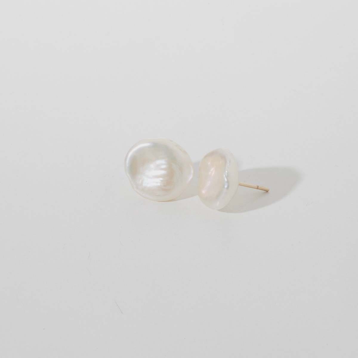 Gold Lotus Pearl Earrings, June Birthday Stone, Pearl Stud Earrings, Gold  Earrings With White Pearl, June Birthstone Jewelry Bridesmaid Gift - Etsy |  Modern pearl earrings, Stud earrings, Pearl stud earrings